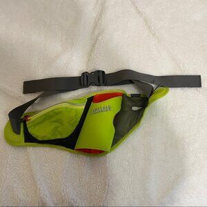CamelBak Bright Green and Gray Belt with drink holder